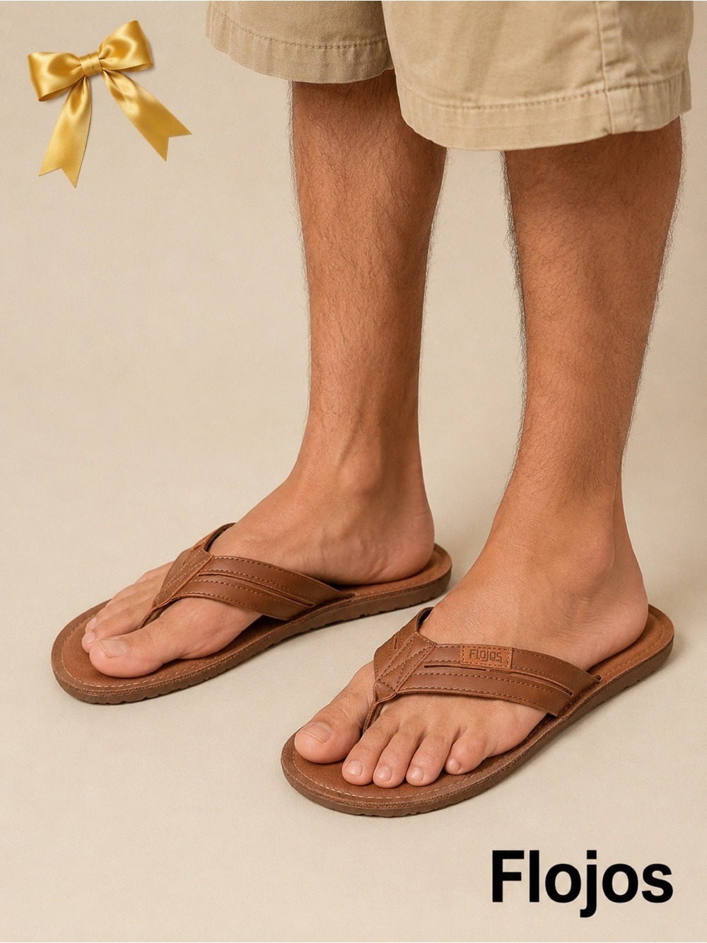 Flojos Tyler Leather Flip Flop Sandals Men’s Size 10